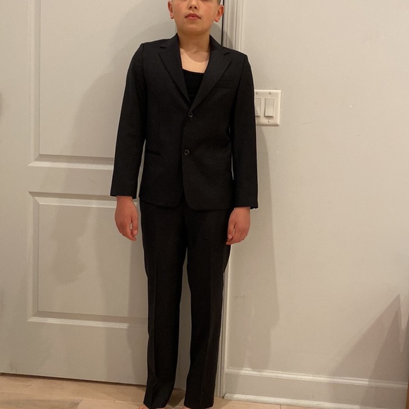 Dal Lago Italian made in Italy soft thin wool boys suit - Picture 15 of 16